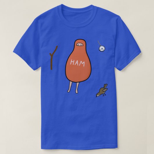 Ham om een spotvogel letterlijk te doden t-shirt (Design voorkant)