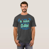HAM Radio - Amateur DAH T-shirt (Voorkant volledig)