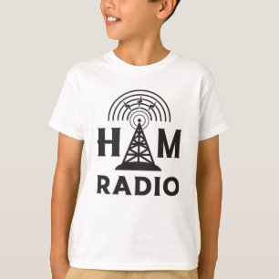 HAM Radio Amateur Operator Antenna Code Cadeauidee T-shirt