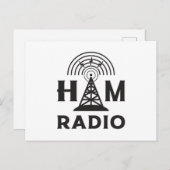 HAM Radio Amateur Operator Antenne Code Gift Idee Briefkaart (Voorkant / Achterkant)