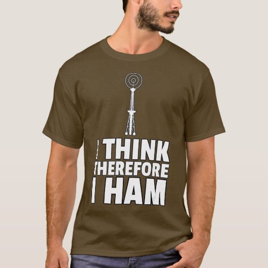 Ham Radio Amateur Radio T-shirt (Voorkant)