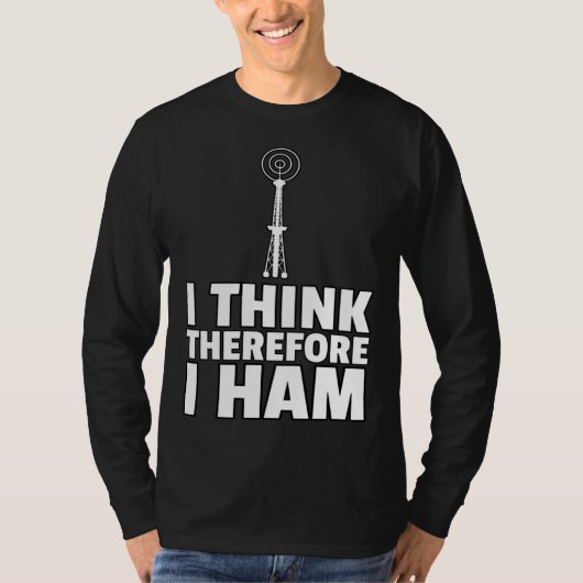 Ham Radio Amateur Radio T-shirt (Voorkant)