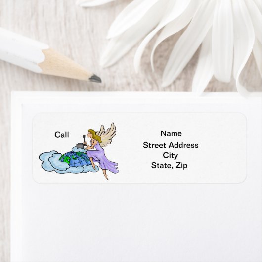 Ham Radio Angel Adresetiketten aan te passen Etiket (Insitu)