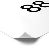 Ham Radio Blonde Pin-up Girl Poster past het aan! (Hoek)