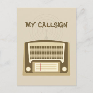 Ham-radio Briefkaart