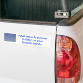HAM radio bumpersticker (Op Truck)