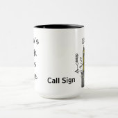 Ham Radio Castle Shack MugCustomize it! Mok (Midden)