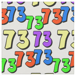 Ham Radio Colorful 73 Fabric Stof