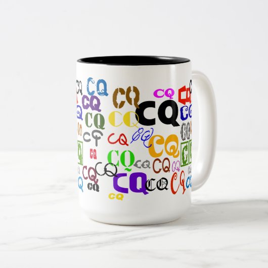 Ham Radio CQ Mok (Voorkant rechts)