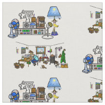 Ham Radio Crazy Shack en Rig Fabric