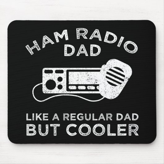 Ham Radio Dad - als een gewone vader, maar koeler Muismat (Voorkant)