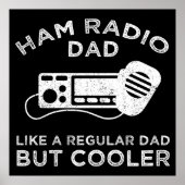 Ham Radio Dad - als een gewone vader, maar koeler Poster (Voorkant)