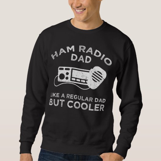 Ham Radio Dad - als een gewone vader, maar koeler Trui (Voorkant)