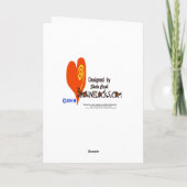 Ham Radio Digital Word Collage Wenskaart Feestdagen Kaart (Achterkant)