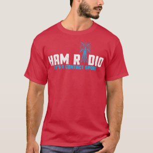 Ham-radio: een contactsport-basisstation Amate T-shirt