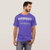 Ham Radio Exploitant Hamguy Amateur Radio T-shirt (Voorkant volledig)