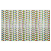 Ham Radio Fabric 73 en CQ Stof (Yard (91,4 cm))
