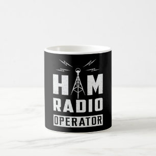 HAM Radio Frequentie Operator Antenne Amateur Gift Koffiemok