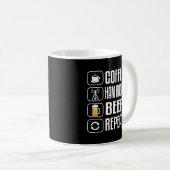 Ham Radio Funny Coffee Gift Koffiemok (Voorkant rechts)