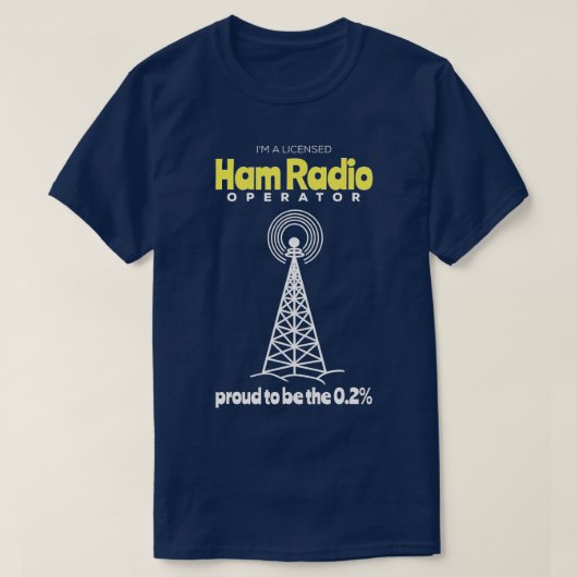 Ham Radio Gifts Amateur Radio T-shirt (Design voorkant)