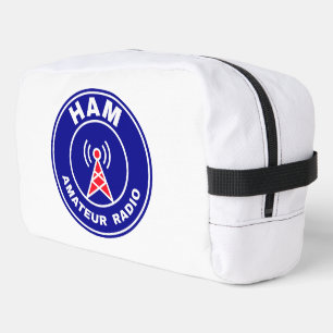 HAM Radio Go Kit Amateur Operator Embleem Toilettasje