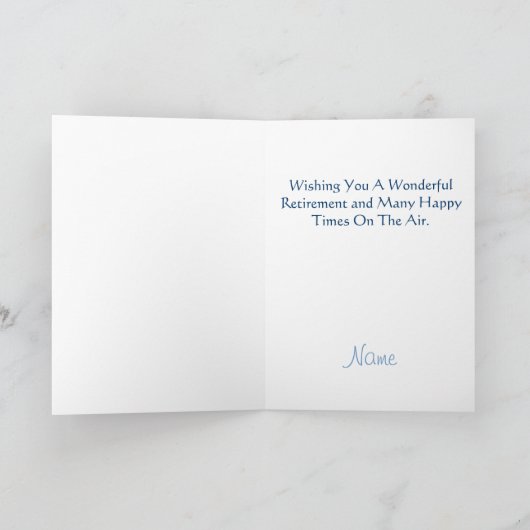 Ham Radio Grappig pensioen of wat dan ook Kaart (Binnen)