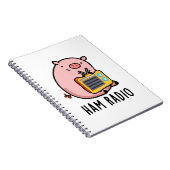 Ham Radio Grappig Varken Woordspeling Notitieboek (Rechterzijde)