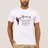 Ham Radio Hamlet CQ Hamlet Quote T-shirt (Voorkant)