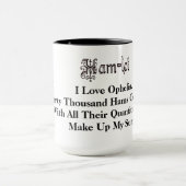 Ham Radio Hamlet Ophelia Love Quote Mok (Midden)