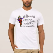 Ham Radio Hamlet Perhope om Citaat T-shirt te spre (Voorkant)