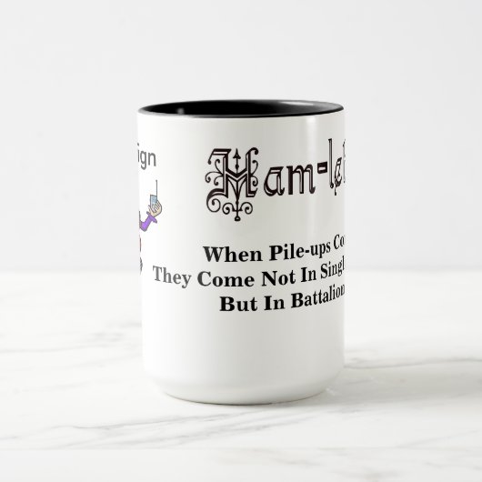 Ham Radio Hamlet Pile-Ups Bataljons Quote Mok (Midden)