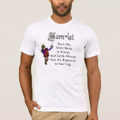 Ham Radio Hamlet Quote Log Book Redone T-shirt (Voorkant)