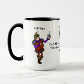 Ham Radio Hamlet Quote "To Be" Redone Mok (Links)