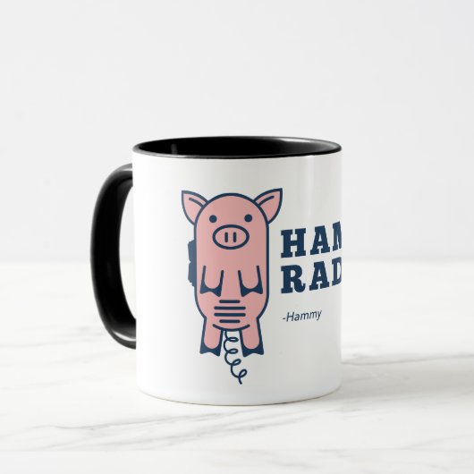 Ham Radio -Hammy Mok (Voorkant links)