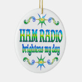 Ham-radio-helderheid Keramisch Ornament (Rechts)
