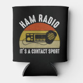 Ham Radio - Het is een contactsport Blikjeskoeler (Voorkant)