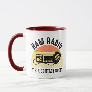 Ham Radio - Het is een contactsport Mok