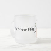 Ham Radio Homebrew Rig Beer Mok (Voorkant links)