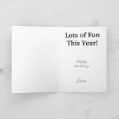 Ham Radio Homebrew Verjaardag Kaart (Binnen)