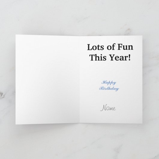 Ham Radio Homebrew Verjaardag Kaart (Binnen)