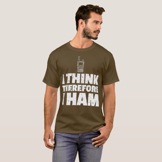 Ham Radio Humor Funny Joke Gift Shirt (Voorkant volledig)