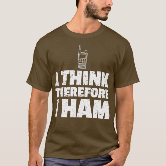 Ham Radio Humor Funny Joke Gift Shirt (Voorkant)