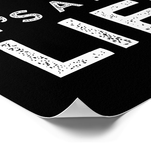 Ham Radio is geen hobby Poster (Hoek)