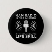 Ham Radio is geen hobby Ronde Button 5,7 Cm (Voorkant)