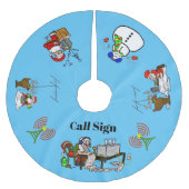 Ham Radio kerstboomrok Kerstboom Rok (Voorkant)