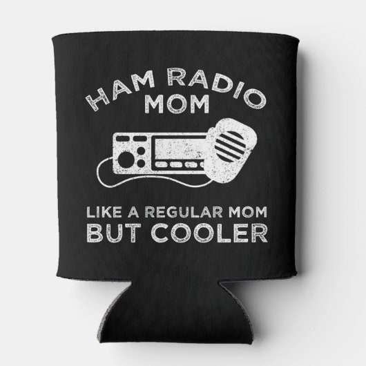 Ham Radio Mom - Als een gewone moeder, maar koeler (Achterkant)