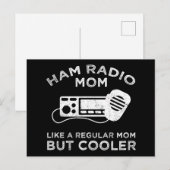 Ham Radio Mom - Als een gewone moeder, maar koeler Briefkaart (Voorkant / Achterkant)