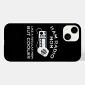 Ham Radio Mom - Als een gewone moeder, maar koeler Case-Mate iPhone Case (Achterkant (horizontaal))