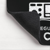 Ham Radio oma als gewone oma, maar koeler Muismat (Hoek)