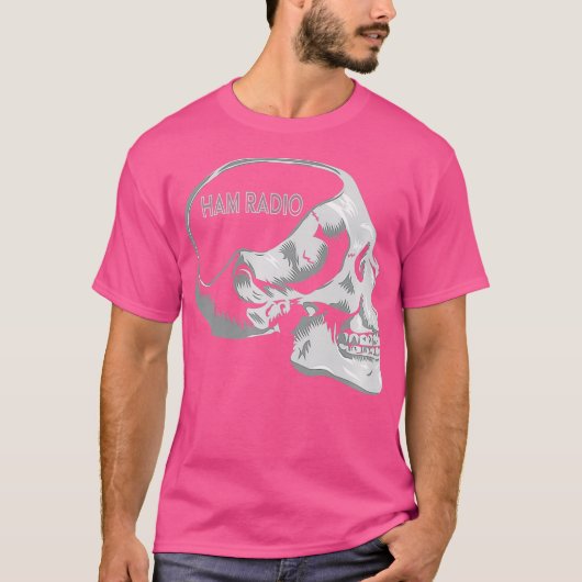 Ham Radio op de Mind Pun Funny Novelty Mannen T-shirt (Voorkant)